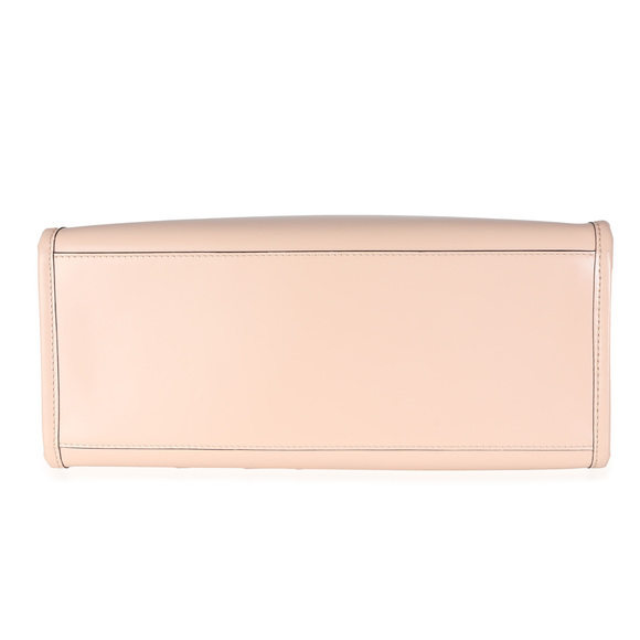 Fendi Light Rose Vitello King Plexiglass Medium Sunshine Shopper Tote - Picture 5 of 7